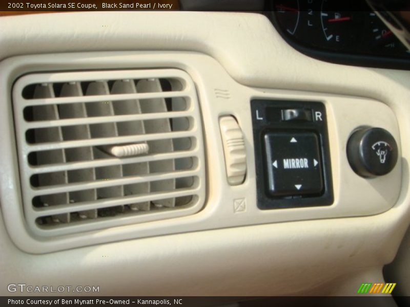 Black Sand Pearl / Ivory 2002 Toyota Solara SE Coupe