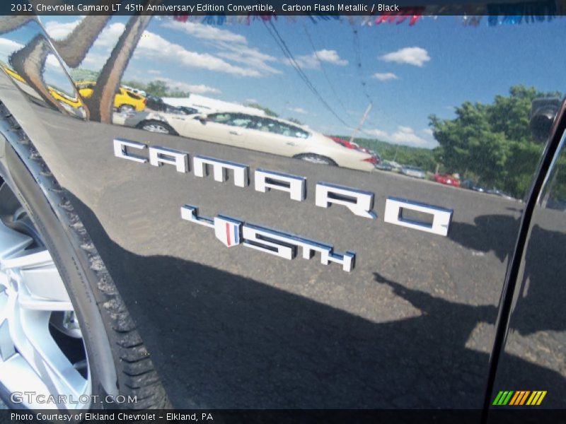  2012 Camaro LT 45th Anniversary Edition Convertible Logo