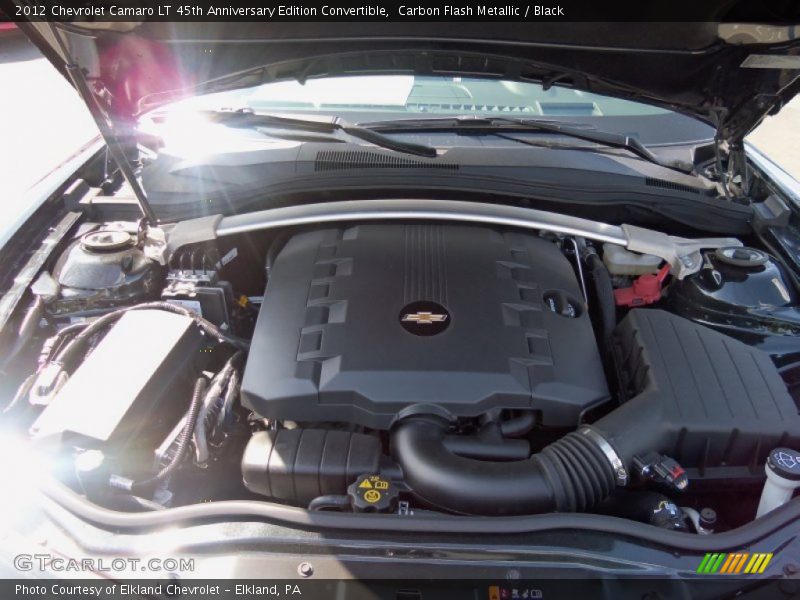 Carbon Flash Metallic / Black 2012 Chevrolet Camaro LT 45th Anniversary Edition Convertible