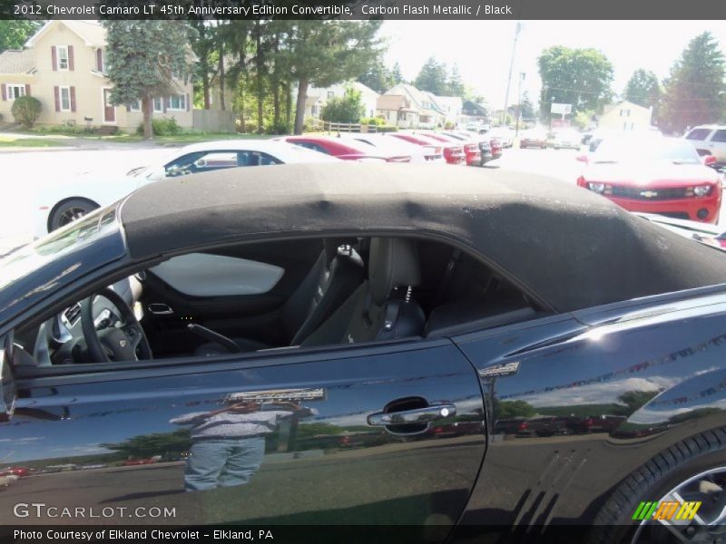 Carbon Flash Metallic / Black 2012 Chevrolet Camaro LT 45th Anniversary Edition Convertible