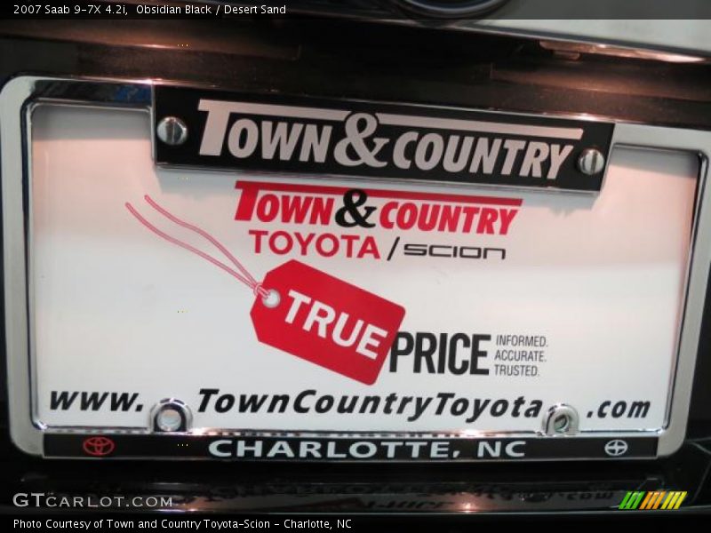 Obsidian Black / Desert Sand 2007 Saab 9-7X 4.2i