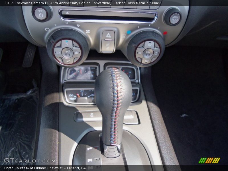 Carbon Flash Metallic / Black 2012 Chevrolet Camaro LT 45th Anniversary Edition Convertible