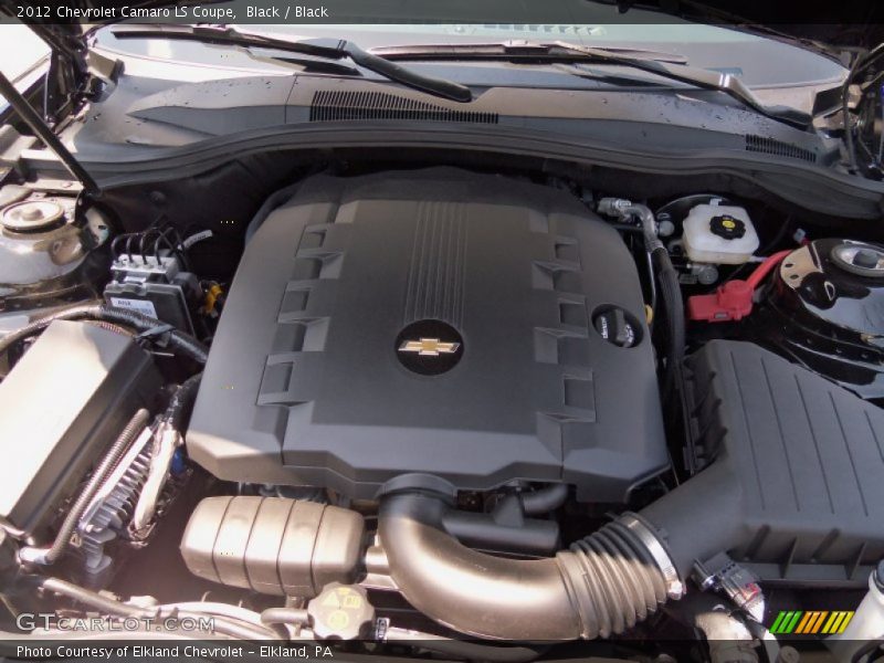 Black / Black 2012 Chevrolet Camaro LS Coupe