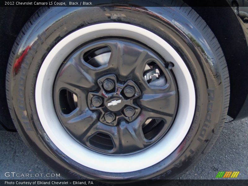 Black / Black 2012 Chevrolet Camaro LS Coupe