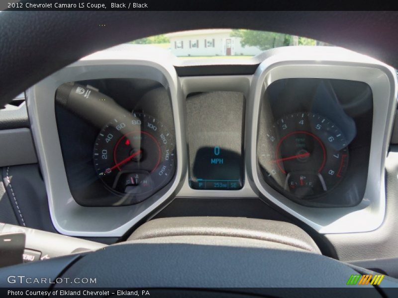 Black / Black 2012 Chevrolet Camaro LS Coupe
