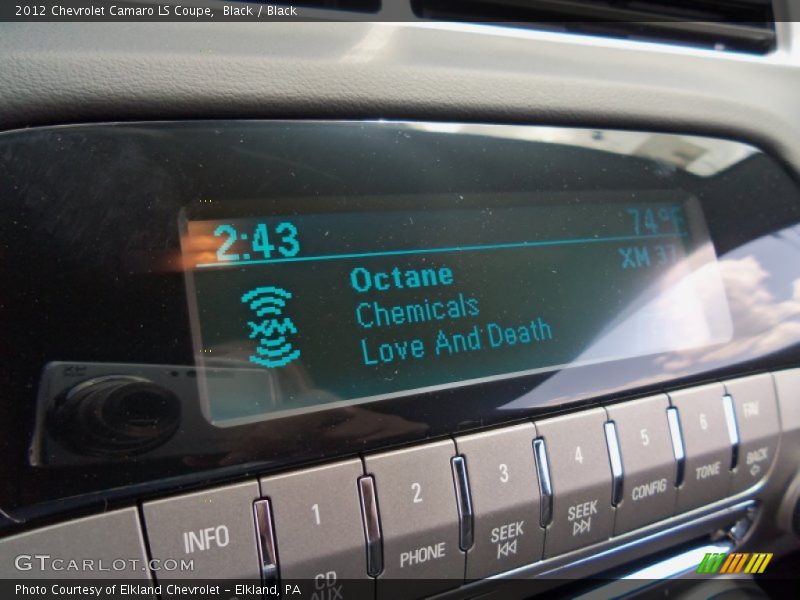 Black / Black 2012 Chevrolet Camaro LS Coupe