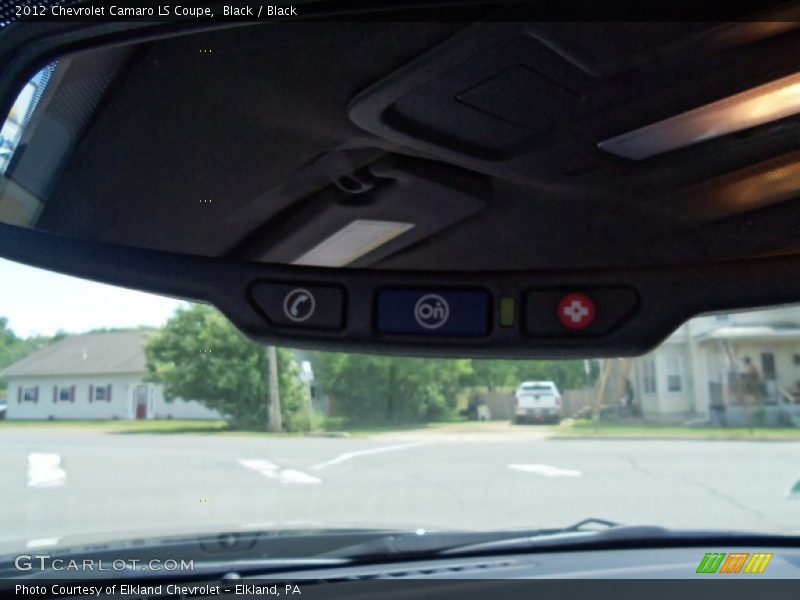 Black / Black 2012 Chevrolet Camaro LS Coupe