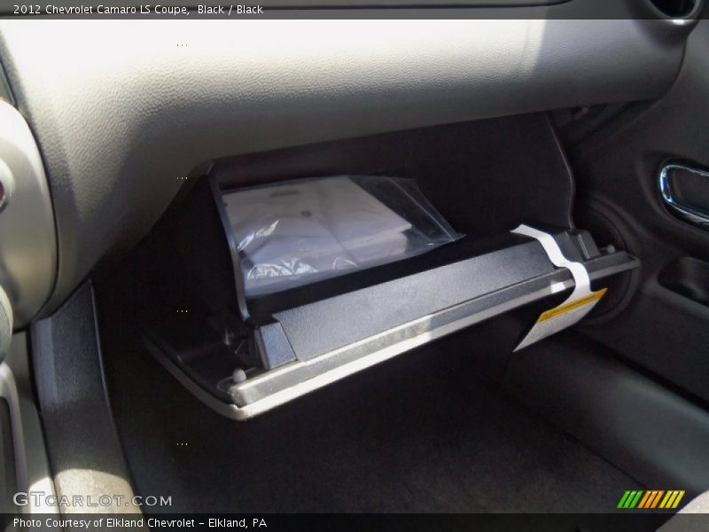 Black / Black 2012 Chevrolet Camaro LS Coupe