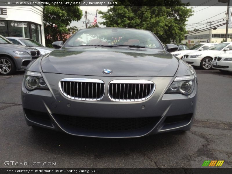 Space Grey Metallic / Indianapolis Red 2008 BMW M6 Convertible