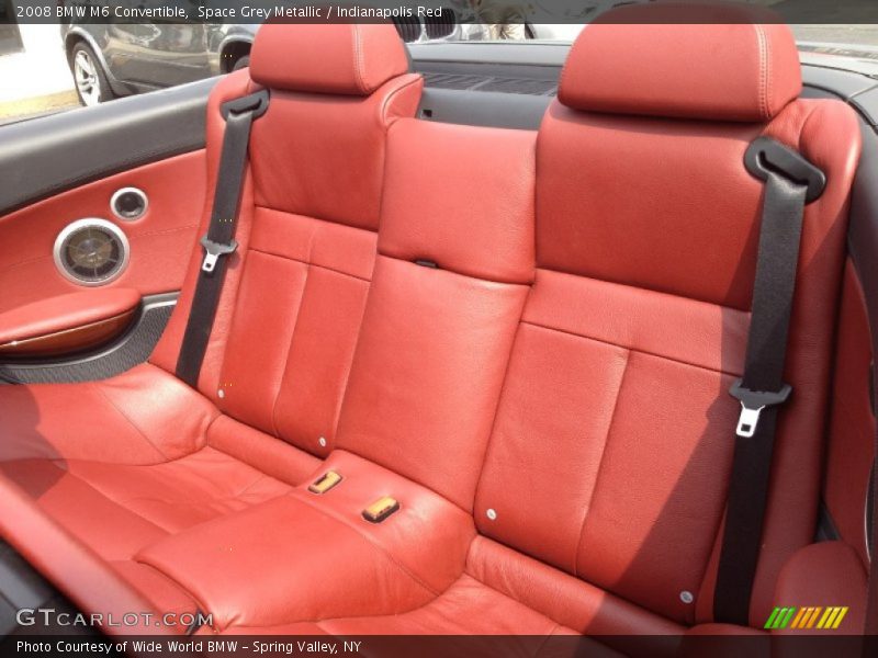 Rear Seat of 2008 M6 Convertible