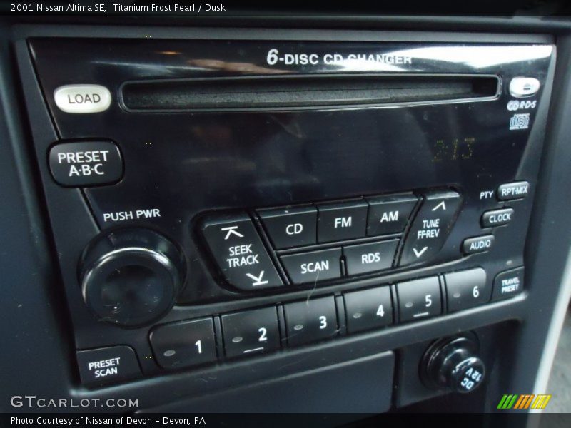 Audio System of 2001 Altima SE