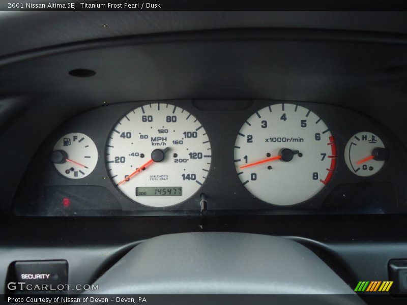  2001 Altima SE SE Gauges