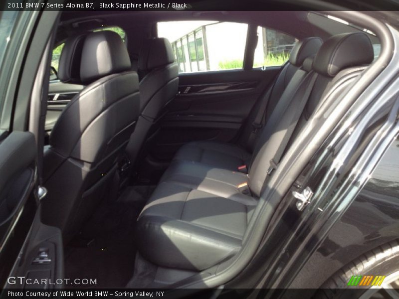 Black Sapphire Metallic / Black 2011 BMW 7 Series Alpina B7