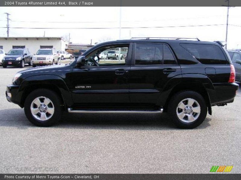 Black / Taupe 2004 Toyota 4Runner Limited 4x4