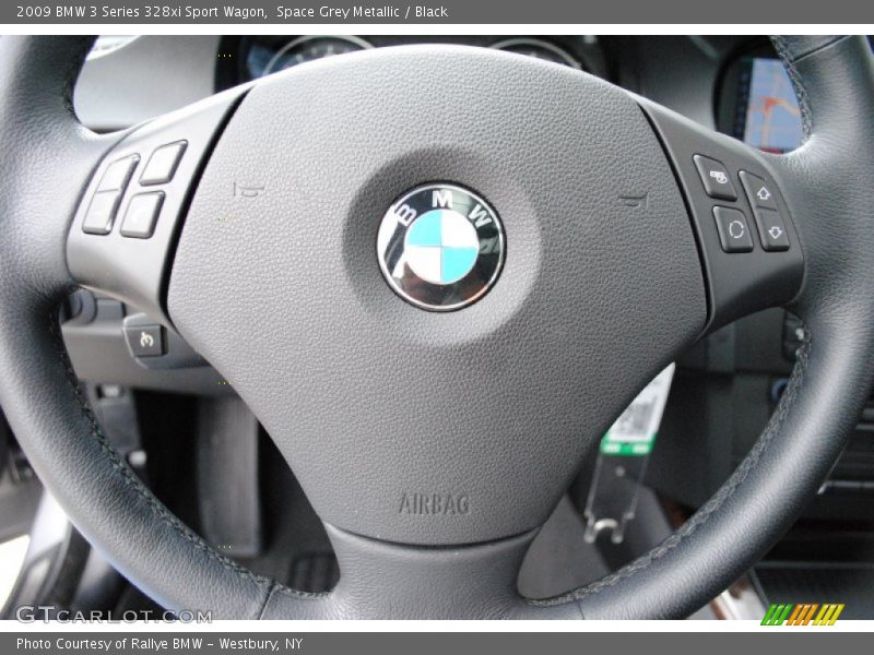 Space Grey Metallic / Black 2009 BMW 3 Series 328xi Sport Wagon