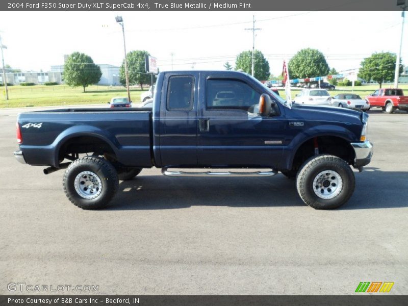  2004 F350 Super Duty XLT SuperCab 4x4 True Blue Metallic