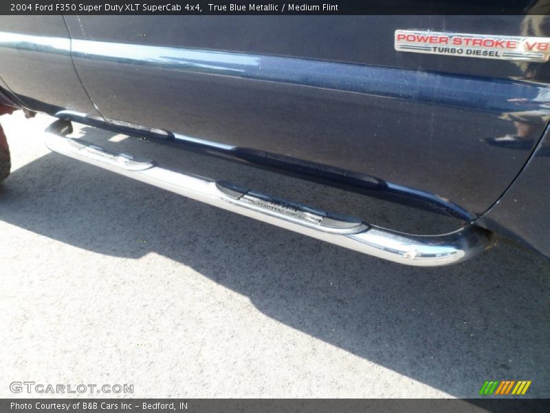 True Blue Metallic / Medium Flint 2004 Ford F350 Super Duty XLT SuperCab 4x4