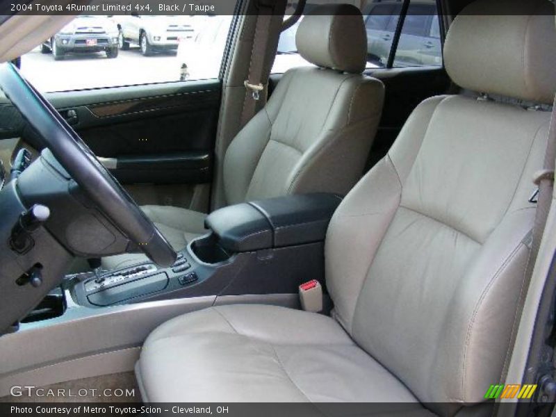 Black / Taupe 2004 Toyota 4Runner Limited 4x4