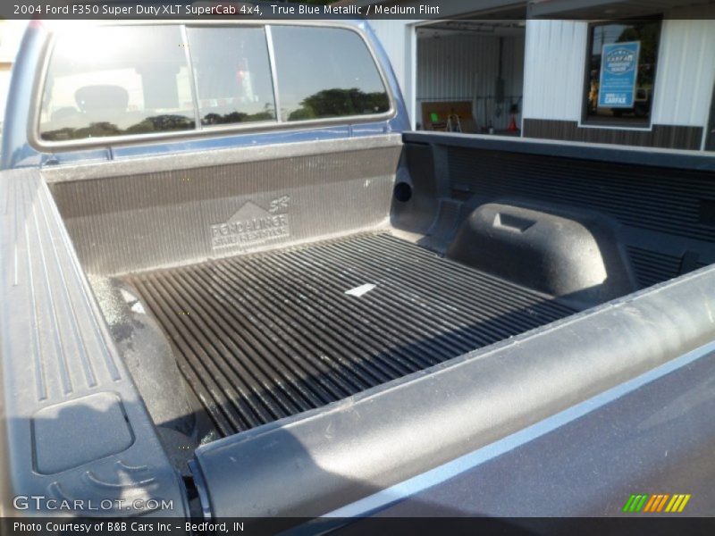 True Blue Metallic / Medium Flint 2004 Ford F350 Super Duty XLT SuperCab 4x4