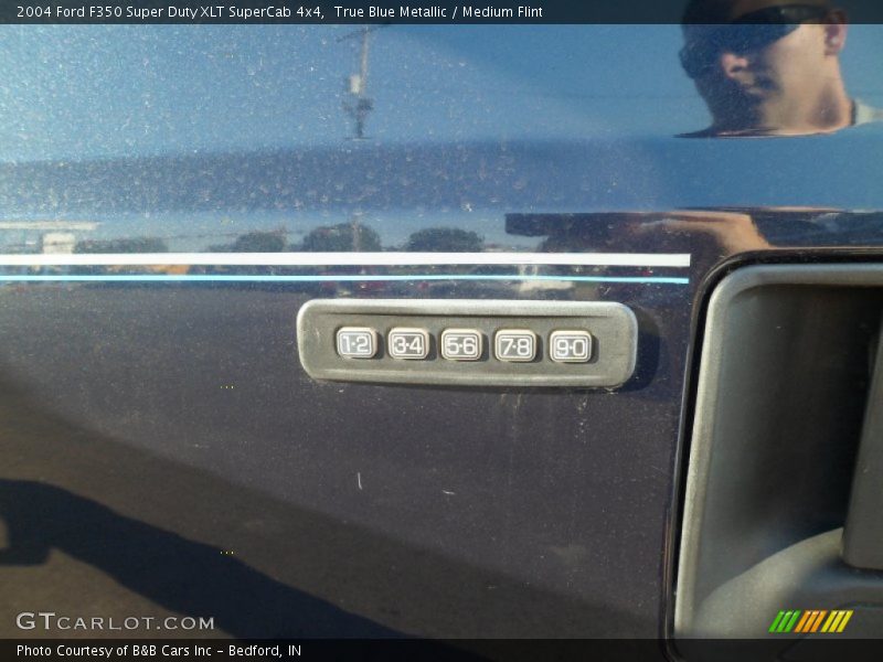 True Blue Metallic / Medium Flint 2004 Ford F350 Super Duty XLT SuperCab 4x4