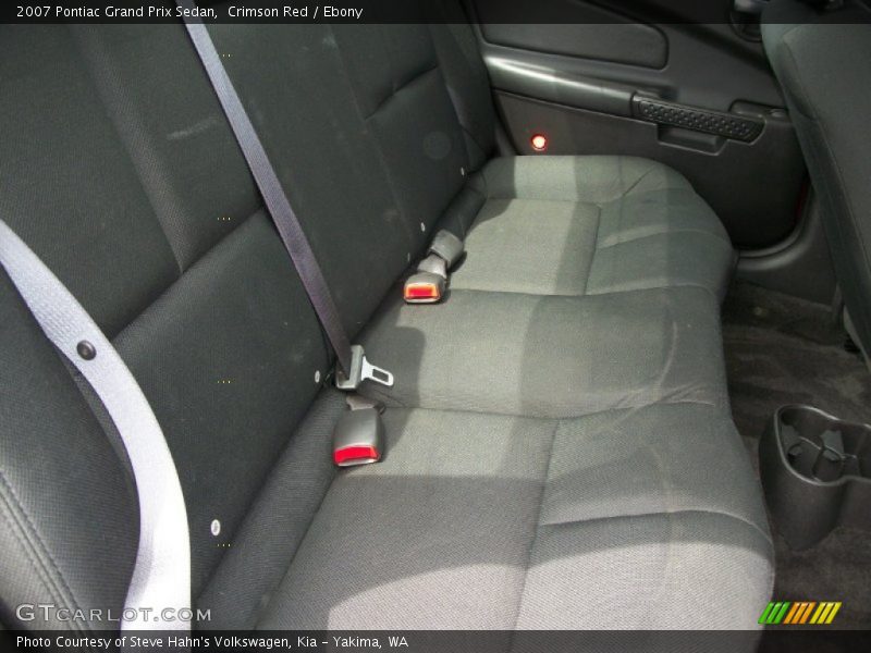 Crimson Red / Ebony 2007 Pontiac Grand Prix Sedan