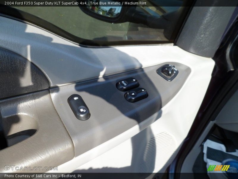 True Blue Metallic / Medium Flint 2004 Ford F350 Super Duty XLT SuperCab 4x4