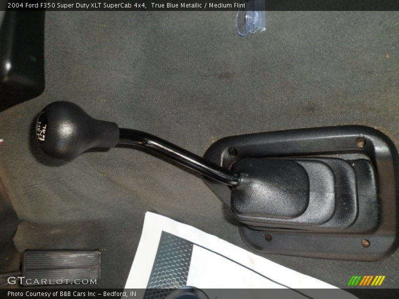 True Blue Metallic / Medium Flint 2004 Ford F350 Super Duty XLT SuperCab 4x4