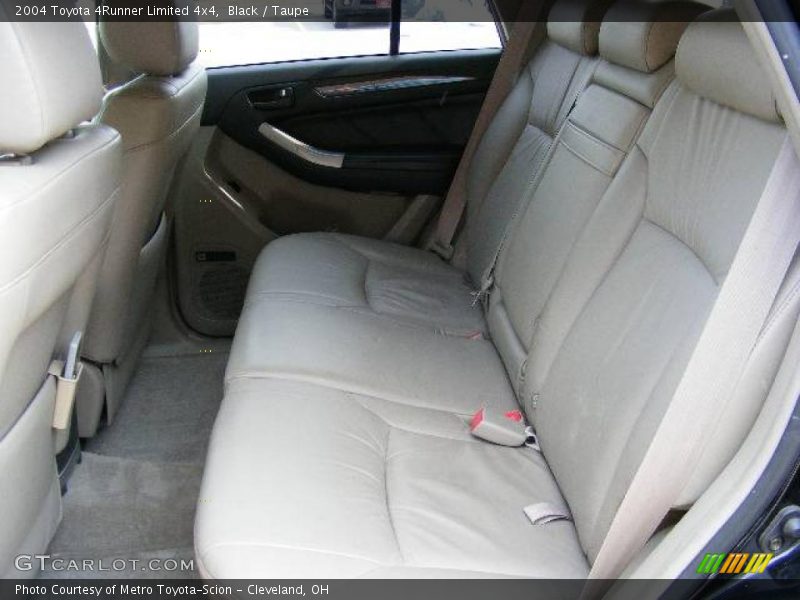 Black / Taupe 2004 Toyota 4Runner Limited 4x4