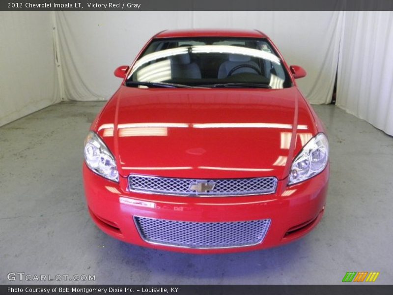 Victory Red / Gray 2012 Chevrolet Impala LT