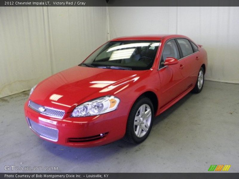 Victory Red / Gray 2012 Chevrolet Impala LT