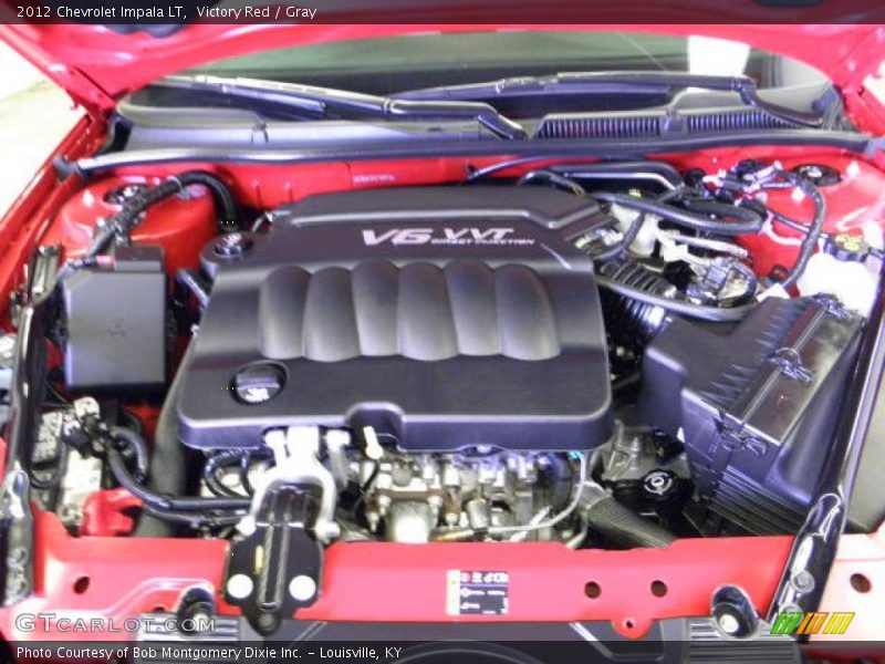 Victory Red / Gray 2012 Chevrolet Impala LT