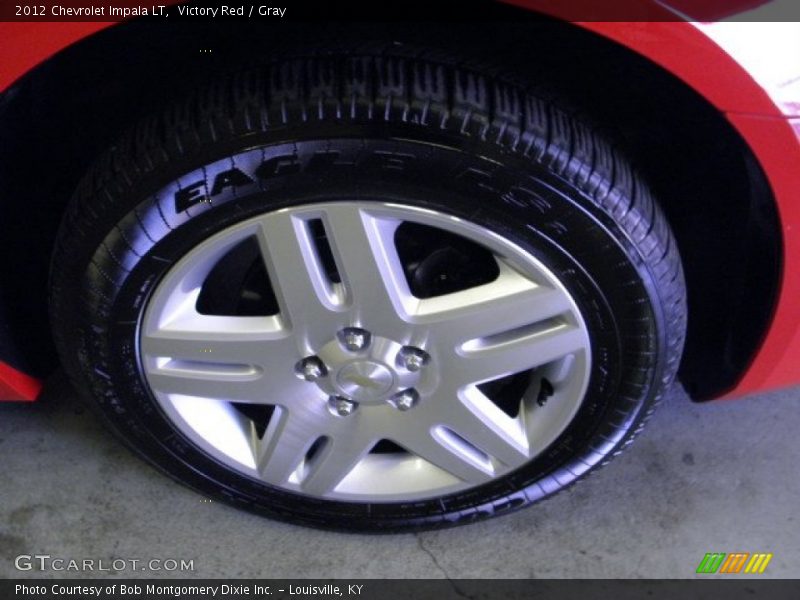 Victory Red / Gray 2012 Chevrolet Impala LT