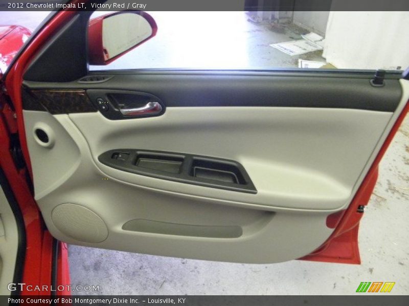 Victory Red / Gray 2012 Chevrolet Impala LT
