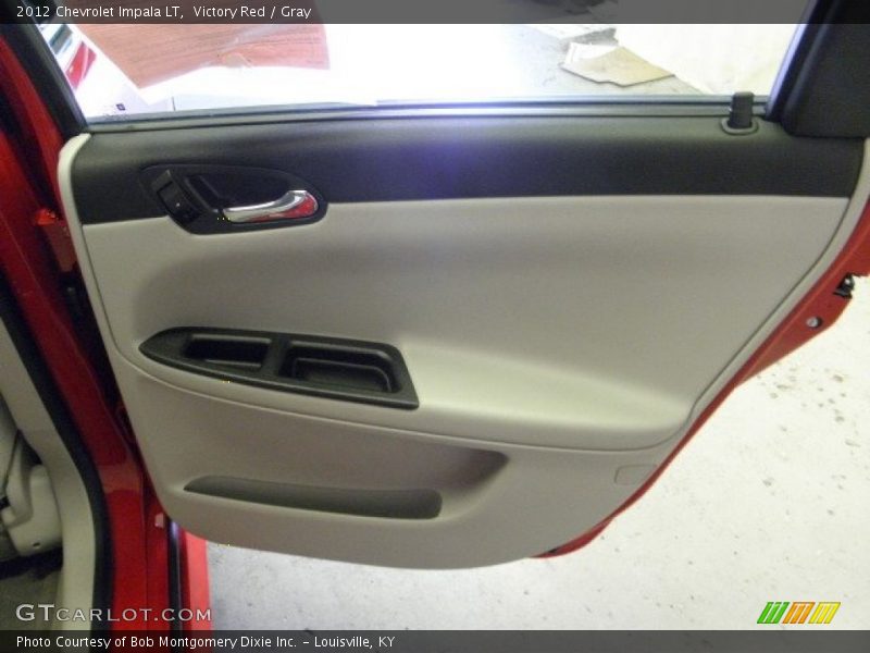 Victory Red / Gray 2012 Chevrolet Impala LT