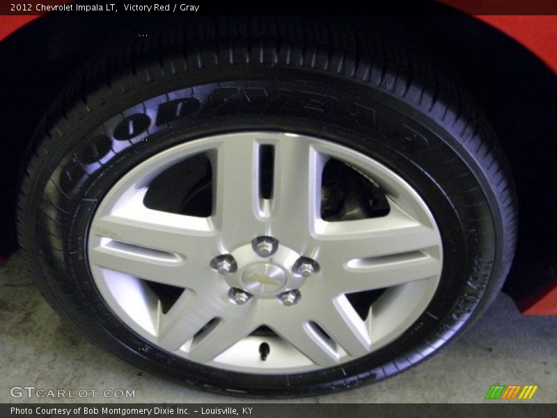 Victory Red / Gray 2012 Chevrolet Impala LT