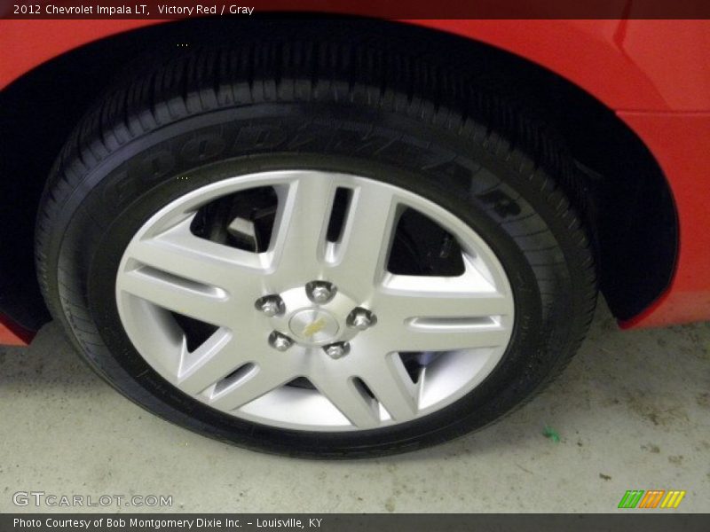 Victory Red / Gray 2012 Chevrolet Impala LT