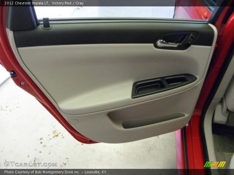 Victory Red / Gray 2012 Chevrolet Impala LT