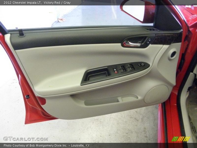 Victory Red / Gray 2012 Chevrolet Impala LT