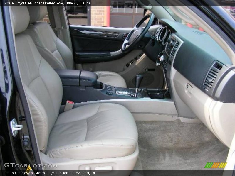 Black / Taupe 2004 Toyota 4Runner Limited 4x4