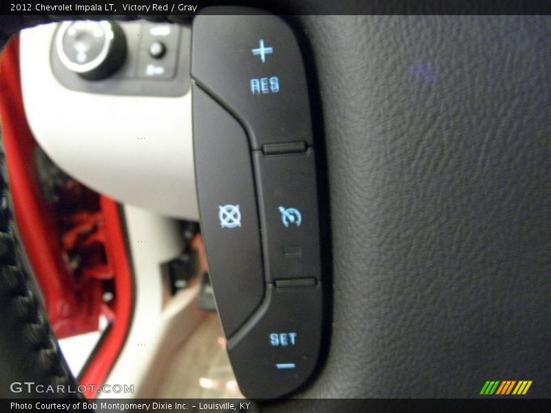 Victory Red / Gray 2012 Chevrolet Impala LT
