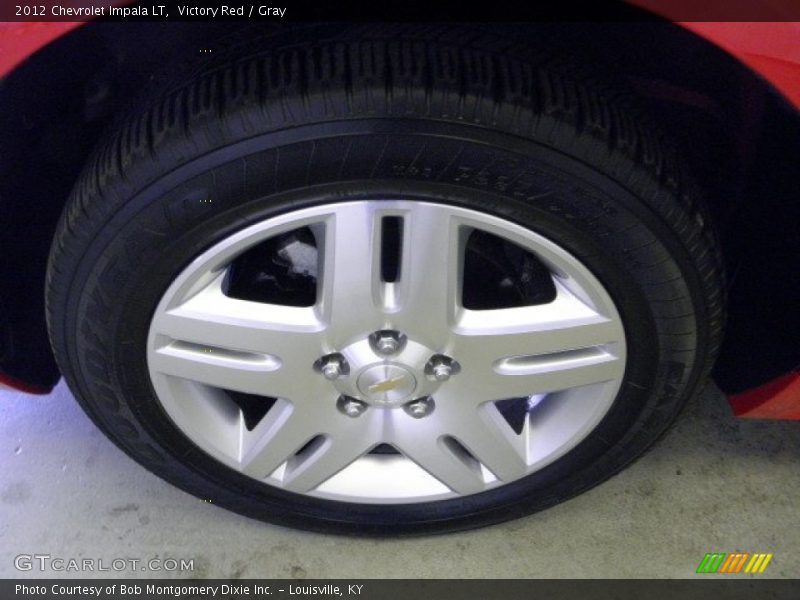 Victory Red / Gray 2012 Chevrolet Impala LT