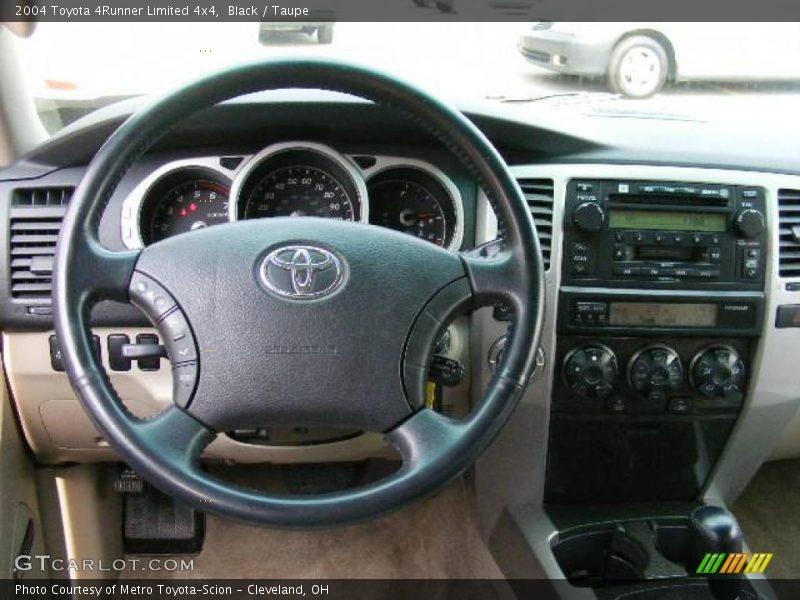 Black / Taupe 2004 Toyota 4Runner Limited 4x4