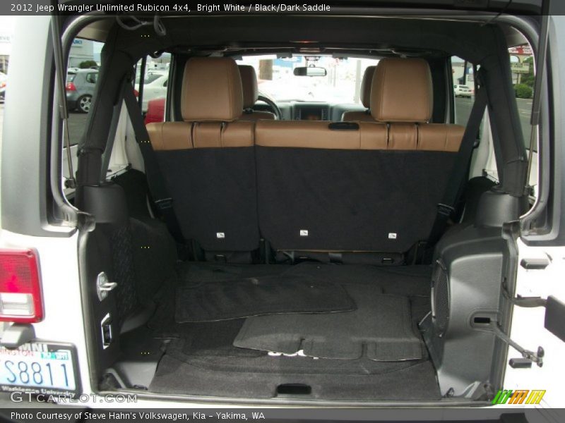Bright White / Black/Dark Saddle 2012 Jeep Wrangler Unlimited Rubicon 4x4