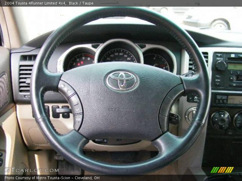 Black / Taupe 2004 Toyota 4Runner Limited 4x4