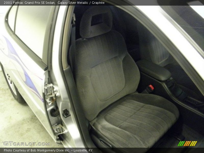 Galaxy Silver Metallic / Graphite 2001 Pontiac Grand Prix SE Sedan