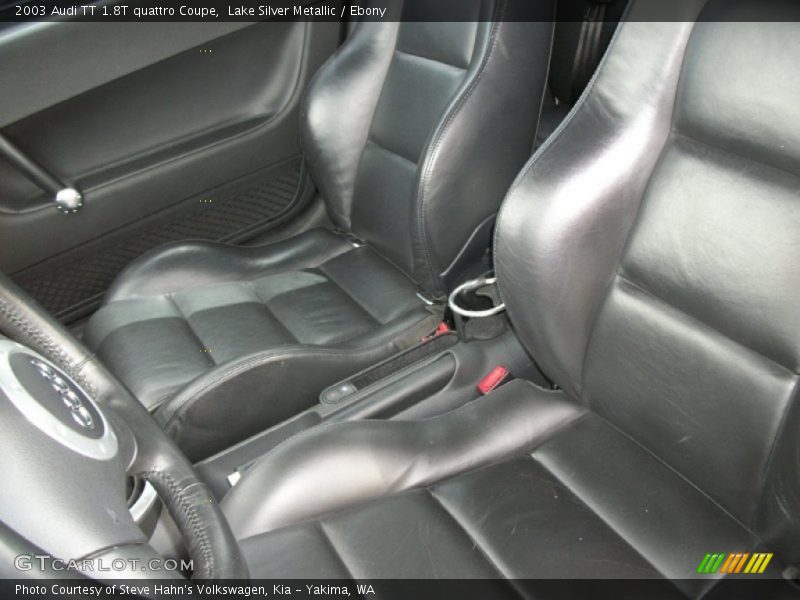 Lake Silver Metallic / Ebony 2003 Audi TT 1.8T quattro Coupe