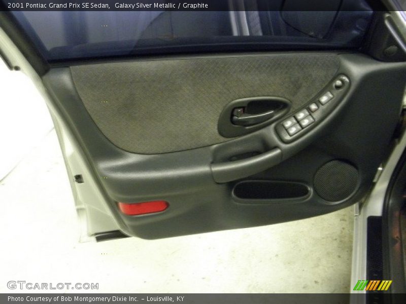Galaxy Silver Metallic / Graphite 2001 Pontiac Grand Prix SE Sedan