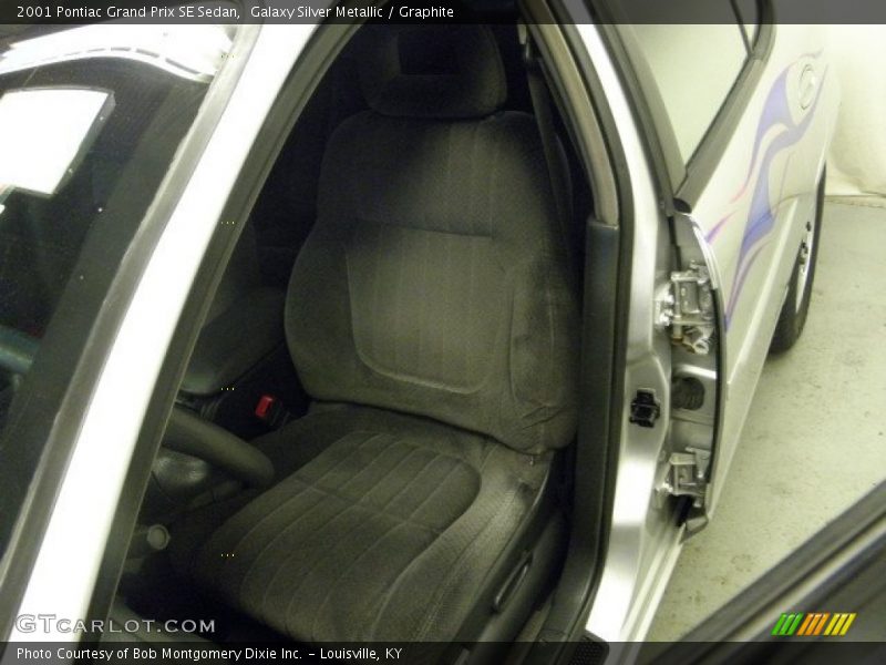 Galaxy Silver Metallic / Graphite 2001 Pontiac Grand Prix SE Sedan