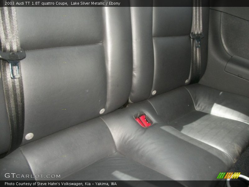 Lake Silver Metallic / Ebony 2003 Audi TT 1.8T quattro Coupe