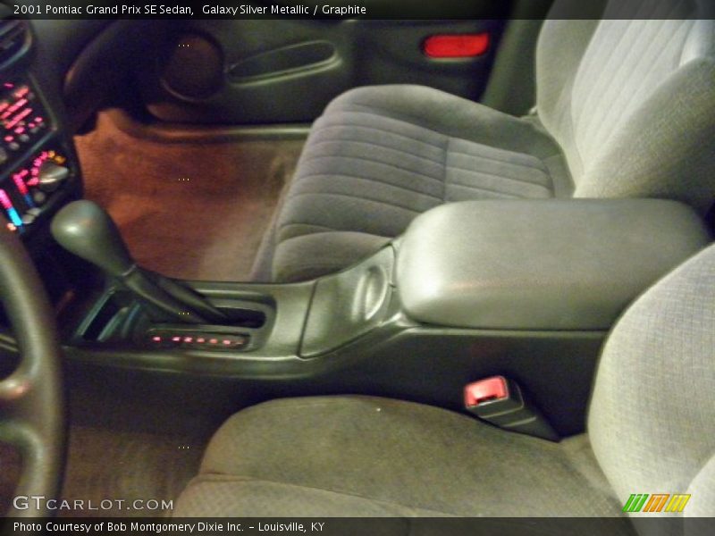 Galaxy Silver Metallic / Graphite 2001 Pontiac Grand Prix SE Sedan